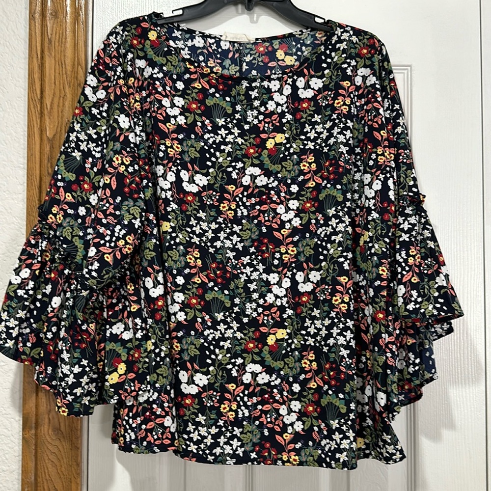 Floral Print Blouse